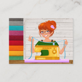 Tarjeta De Visita Coser / Seamstress / Moda - SRF