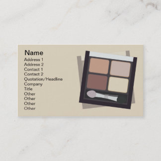 Tarjeta De Visita Cosméticos - negocio