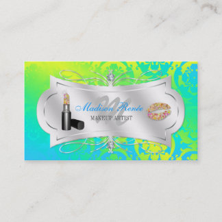 Tarjeta De Visita Cosmetologist pródigo el chispear de la cal del