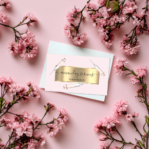 Tarjeta De Visita Cosmetólogo de belleza Syringe Botox B12 QRCode Ro