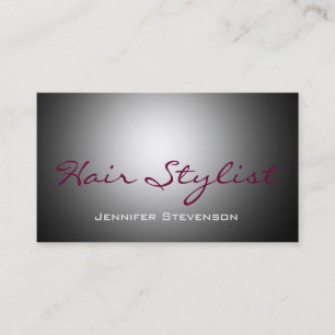 Tarjeta De Visita Cosmetólogo de Hair Makeup