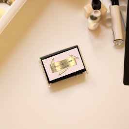 Tarjeta De Visita Cosmetólogo Jeringa Botox B12 QRCode Rosa