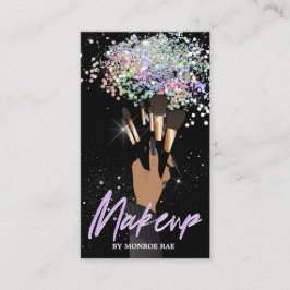 Tarjeta De Visita Cosmetólogo maquillador Artista - Salón de belleza