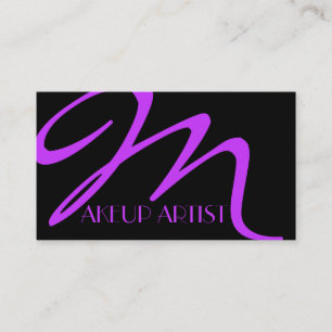 Tarjeta De Visita Cosmetólogo maquillador Nails Salón de Belleza