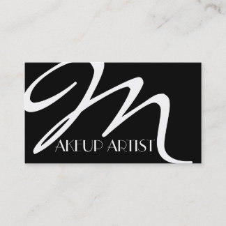 Tarjeta De Visita Cosmetólogo maquillador Nails Salón de Belleza