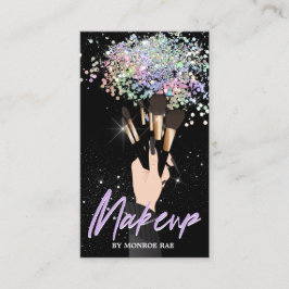 Tarjeta De Visita Cosmetology Makeup Artista - Salón de belleza MUA