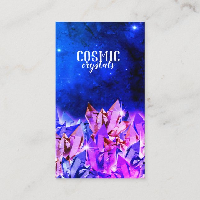 Tarjeta de visita cósmica de Miami de los (Anverso)