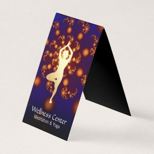 Tarjeta De Visita Cósmico   Oro vibrante