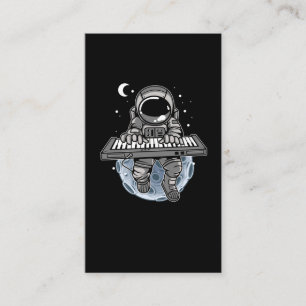 Tarjeta De Visita Cosmonauta de instrumento musical astronauta jugad