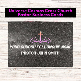 Tarjeta De Visita Cosmos Universales Tu Iglesia Cristiana