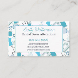Tarjeta De Visita Costura de Alteraciones de Dressmaking