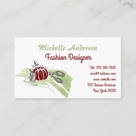 Tarjeta De Visita Costura y moda