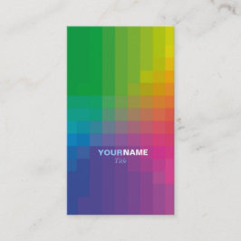 Tarjeta De Visita Couleurs