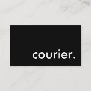 Tarjeta De Visita courier.