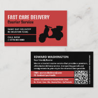 Courier Moped Design, servicio de mensajería