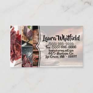 Tarjeta De Visita Cowboy Boots Barn Wood Rustic Countic