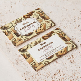 Tarjeta De Visita Cozy Cottage Baking