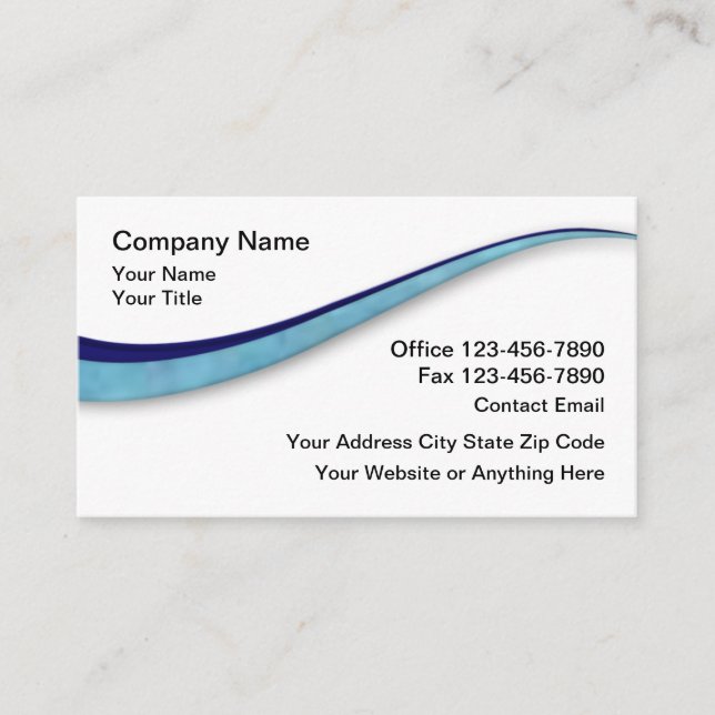 Tarjeta De Visita CPA Accountant Modern Business Cards Design (Anverso)