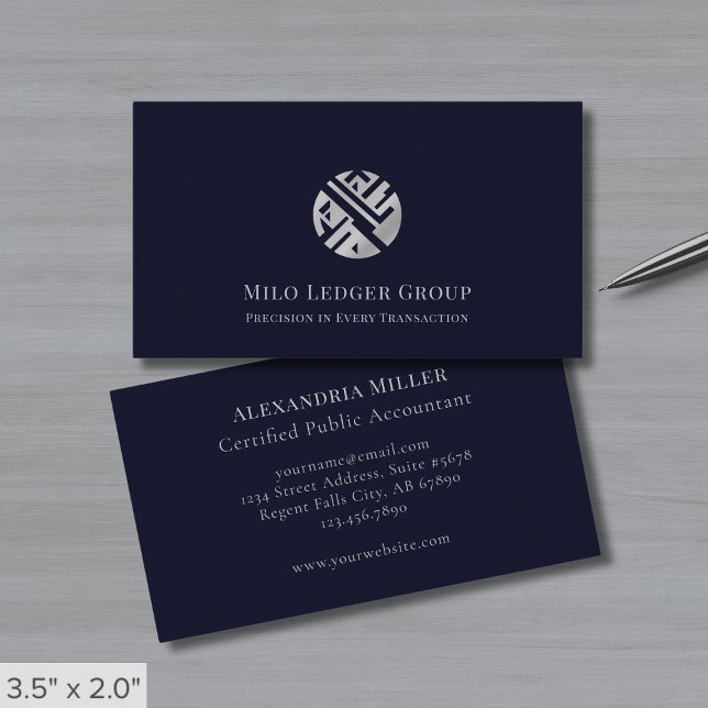 Tarjeta De Visita CPA de Contador Fiscal (Subido por el creador)