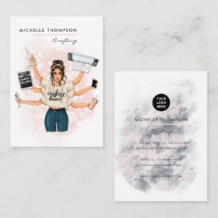 Tarjeta De Visita Crafting Queen Business Card