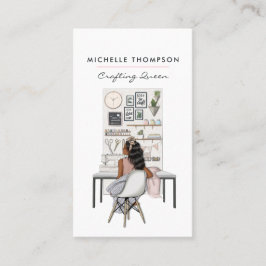 Tarjeta De Visita Crafting Queen Crafter