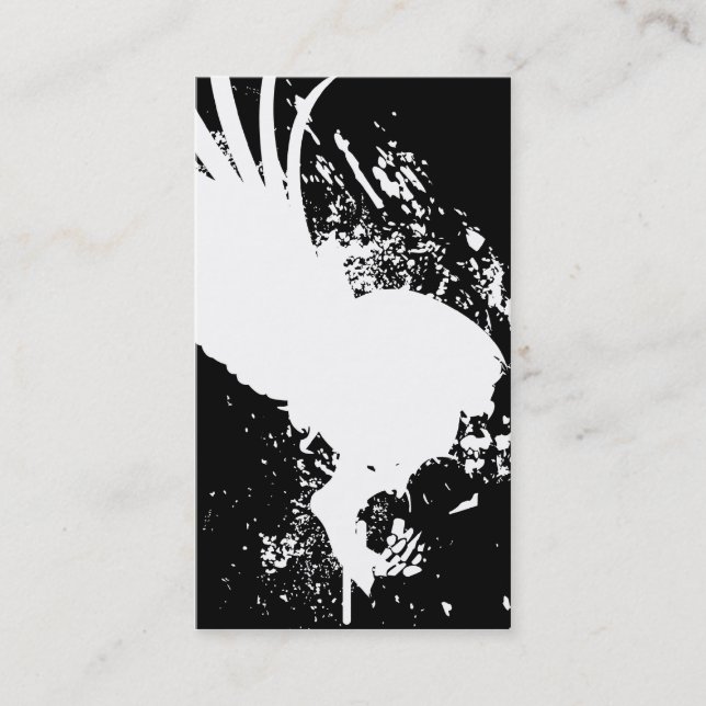 Tarjeta De Visita cráneo del vuelo (Anverso)