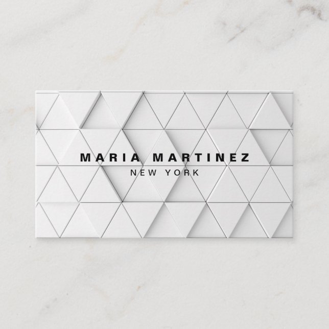 Tarjeta De Visita Crea tu propia boutique de lujo (Anverso)