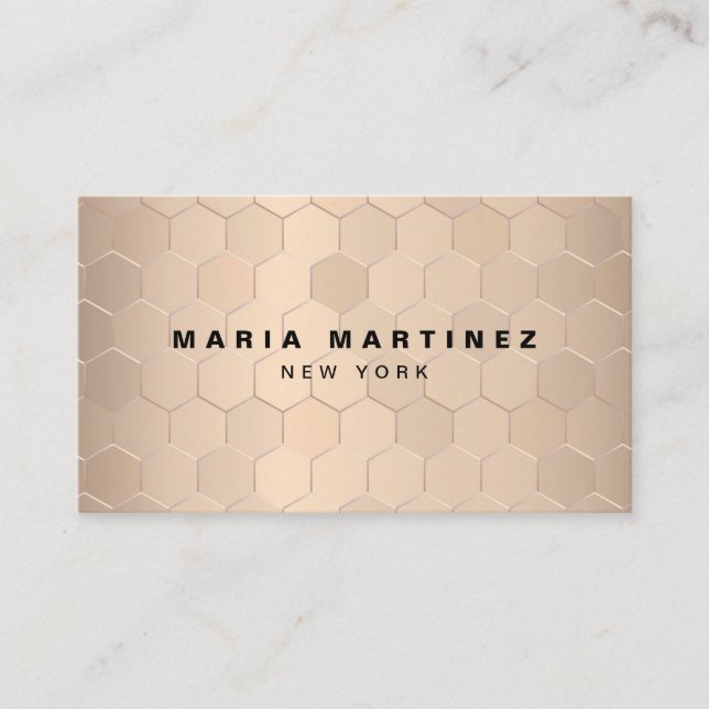 Tarjeta De Visita Crea tu propia boutique de lujo (Anverso)