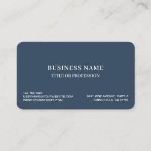 Tarjeta De Visita Crea tu propia elegancia moderna minimalista