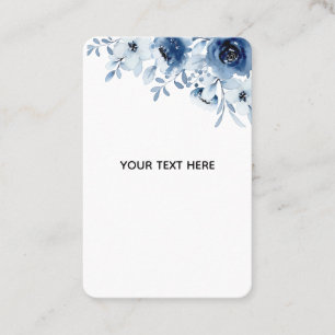 Tarjeta De Visita Crea Tu Propia Floral