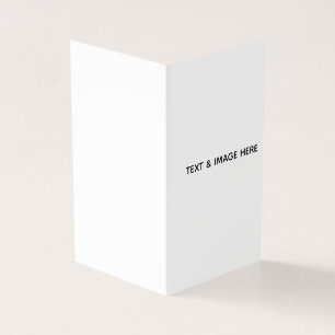 Tarjeta De Visita Crea tu propio blanco