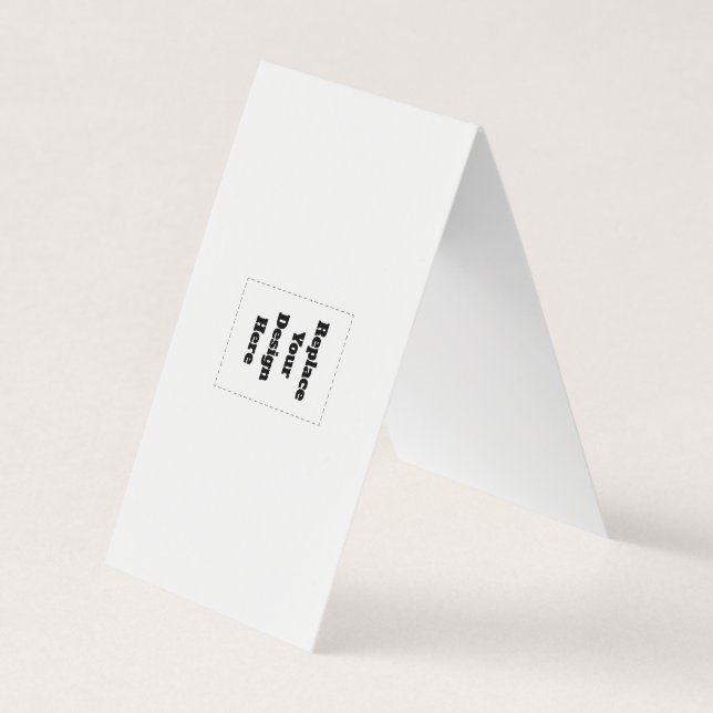 Tarjeta De Visita Crea tu propio blanco  (Anverso)