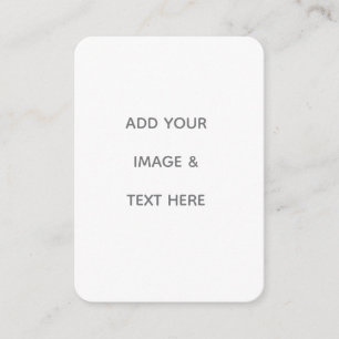 Tarjeta De Visita Crea tu propio blanco