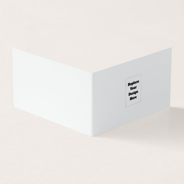 Tarjeta De Visita Crea tu propio blanco (Exterior)