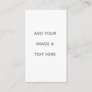 Tarjeta De Visita Crea tu propio blanco