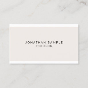Tarjeta De Visita Crea tu propio diseño simple moderno profesional