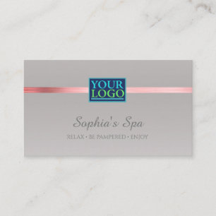 Tarjeta De Visita Crea tu propio nombre de negocio de logotipos, pla