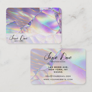 Tarjeta De Visita Crea tu propio opal rosado de Pearl