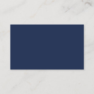 Tarjeta De Visita Crea tu propio personalizado azul oscuro