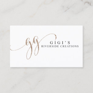 Tarjeta De Visita Creaciones de la orilla de Gigi