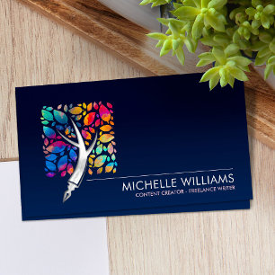 Tarjeta De Visita Creador de contenido - Copywriter - Escritor indep