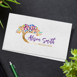 Tarjeta De Visita Creador de contenido - Copywriter - Escritor indep