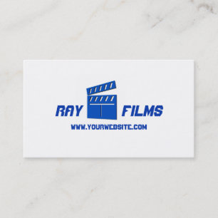 Tarjeta De Visita Creador de Películas Director Productor