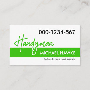 Tarjeta De Visita Creador de señaligen de hombre habil creativo