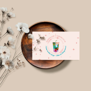 Tarjeta De Visita Creador de Tumbler Artesanal Hecho a Mano