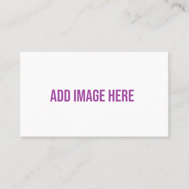 Tarjeta De Visita Crear el propio (Anverso)