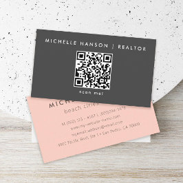 Tarjeta De Visita Crear su propio código QR Colores de Personalizado