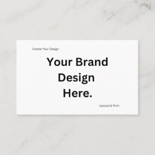 Tarjeta De Visita Crear su propio diseño e imprimir