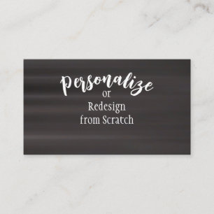 Tarjeta De Visita Crear su propio diseño personalizado
