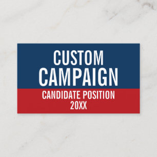Tarjeta De Visita Crear su propio engranaje de campaña